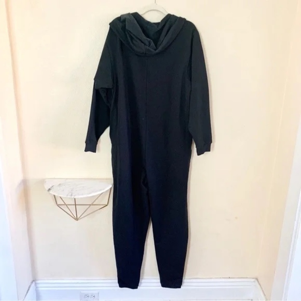 Savage X Fenty Forever Savage Hooded Onesie in Black Sz S (3-6) Brand New